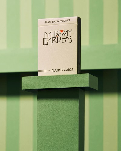 Midway gardens playing cards - gardens,