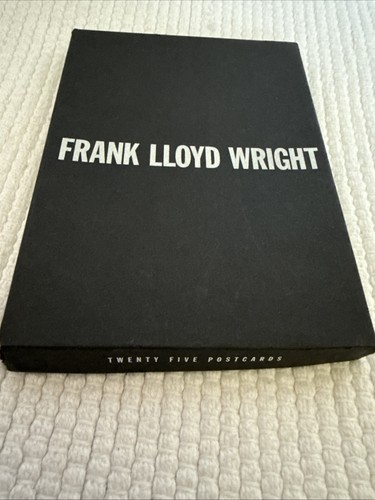 Frank lloyd wright postcards - postcards,