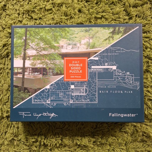 500 piece jigsaw frank lloyd - frank,
